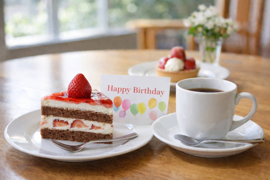 六花亭喫茶室:誕生日にゆっくり過ごしたい六花亭喫茶室のスイーツイメージ