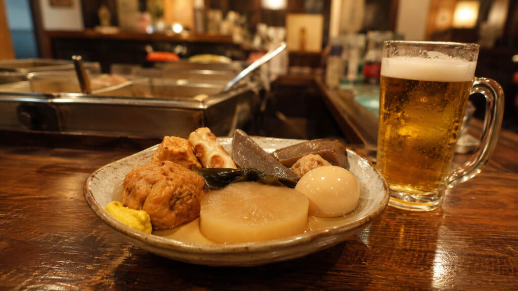 すきの周辺のおでん食べ放題店を比較するイメージ