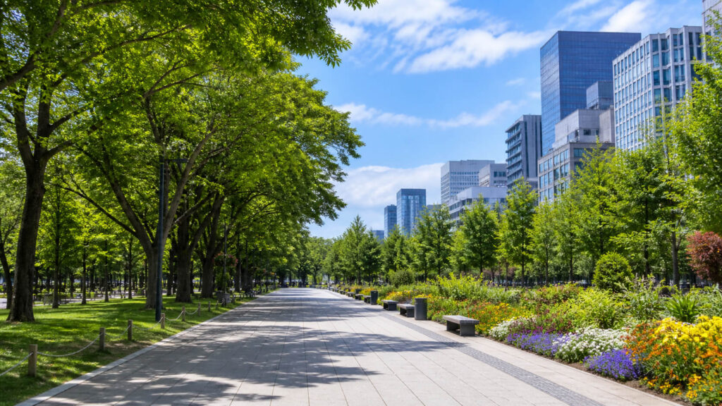 NHK札幌放送局周辺の北海道大学植物園や大通公園散策
