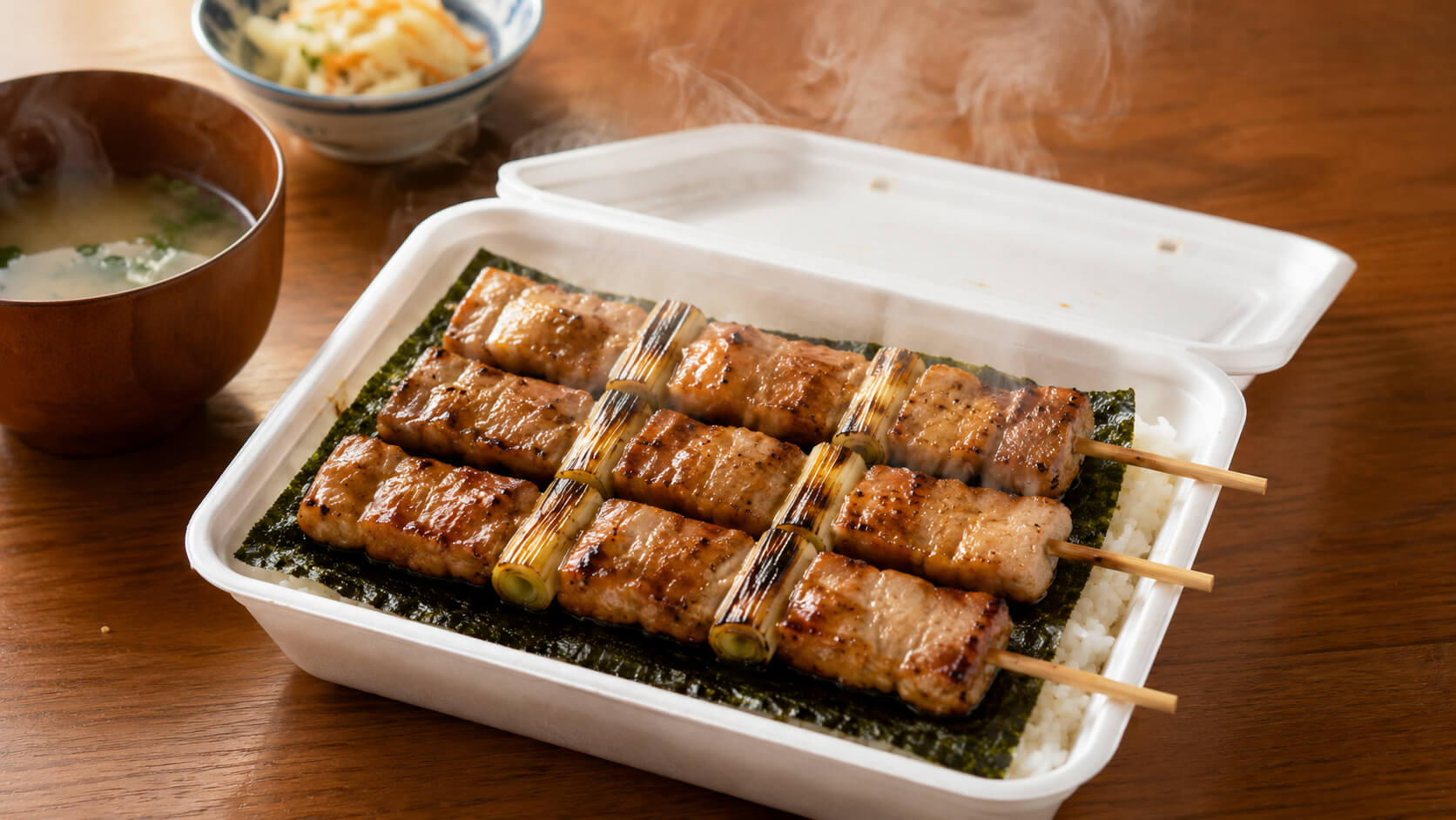 函館名物ハセガワストアのやきとり弁当風ご飯
